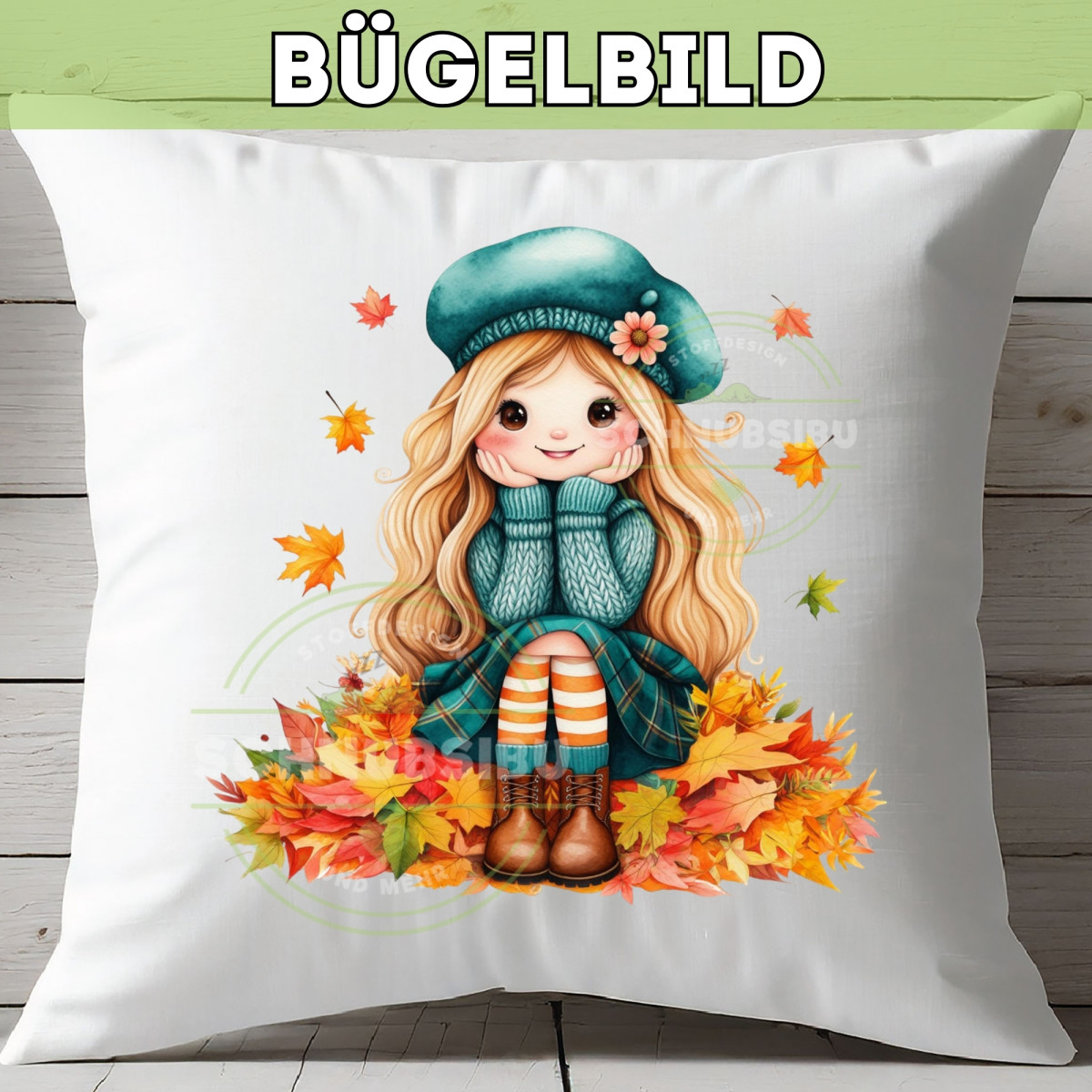Bügelbild Halloween/Herbst VB